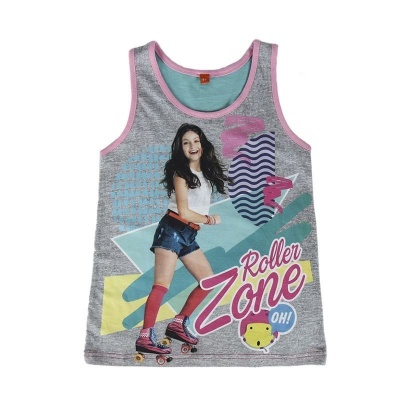 Disney Soy Luna No Sleeve Roller Zone T-Shirt (6Years/116cm) RRP 7 CLEARANCE XL 1.99